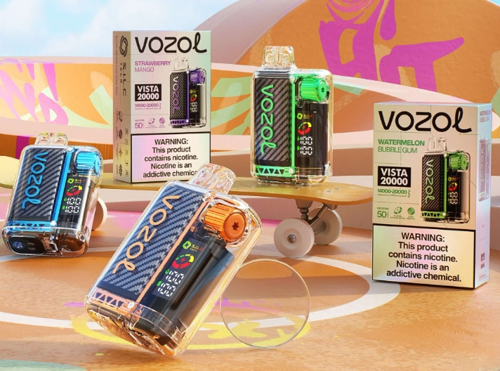 Vozol Vista 20000 puffs vape banner