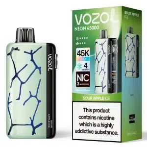 Vozol Neon 45000 puffs Sour Apple Ice Vozol Neon 45000 puffs Sour Apple Ice